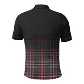 McFarlane Hunting Modern Tartan Crest Polo Shirt - Thistle Black Style